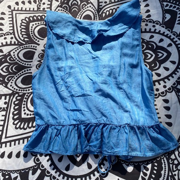 Zara TRF Ruffled Top - Picture 3 of 6